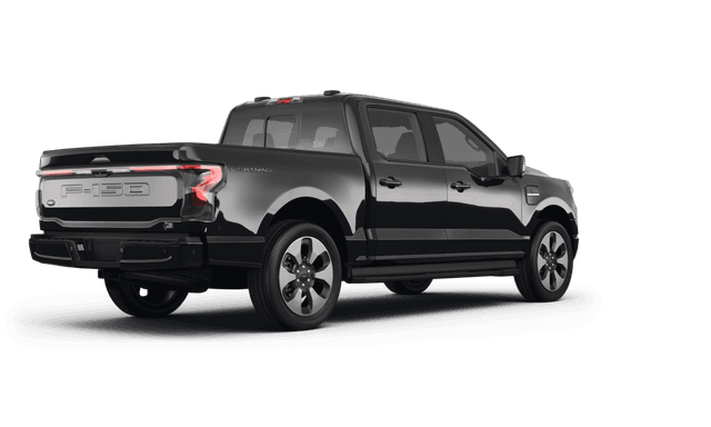 Ford F-150 Lightning - Back view Ford F-150 Lightning - Back view